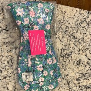 Lilly Pulitzer Pink and Blue Golf Driver Cover
